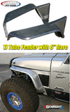 GenRight Jeep TJ /LJ Front 6 Inch Tube Fenders - Steel