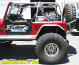 GenRight Jeep 4 Inch Extreme Rear Tube Flare Set - Aluminum