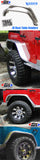 GenRight Jeep JK 4 Inch Rear Tube Fenders - Aluminum