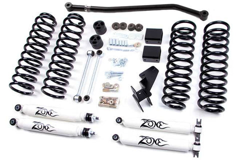 Zone Offroad Jeep JK 4 Inch Suspension Lift kit